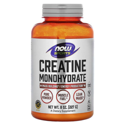 NOW Foods, Sports, моногидрат креатина, 227 г (8 унций)