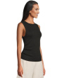 Rib Slub Side Pleat Tank