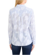 Petite Sky Striped Jacquard Top