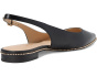 Claire Leather Skimmer