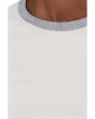 Heather Tipped Long Sleeve Crew