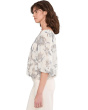 Square Neck Bubble Blouse