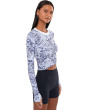 Tempo Ruched Layer Printed