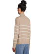 Georgie Stripe 1/4 Zip Sweater