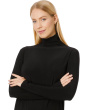 Long Sleeve Turtleneck Dress To Knee