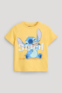 C&A Рубашка с коротким рукавом Lilo & Stitch 2251939 желтого цвета