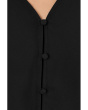 Double Flutter Sleeve Shirred Shoulder Top