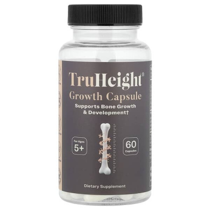 TruHeight, капсулы для роста, для детей от 5 лет, 60 капсул