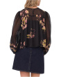 Round Neck Shirring Front Long