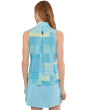 Mad Plaid Sleeveless Print Top