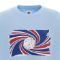 Pretty Green Мужская футболка обычного покроя с логотипом Swirl