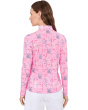 Sunsense Marble Long Sleeve Quarter Zip