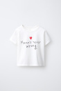 Zara ФУТБОЛКА С НАДПИСЬЮ Wei?
