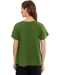Organic Cotton Slubby Jersey Crew Neck Top