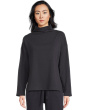 Petite Cozy Brushed Terry Hug Funnel Neck Tunic