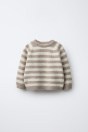 Zara ВЯЗАНЫЙ СВИТЕР В ПОЛОСКУ 500273309-052-6