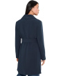Crepe Belted Drape Front