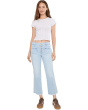 Marilyn Straight Ankle Embroidered Jeans