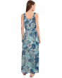 Sleeveless Woven Maxi Dress with Self Belt